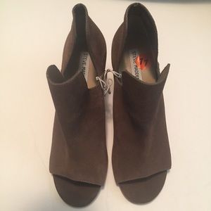 Steve Madden Open Toe Bootie